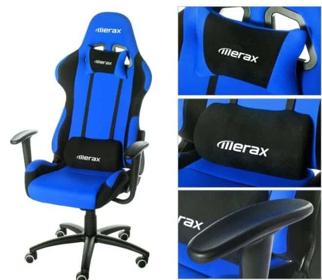 merax blue chair