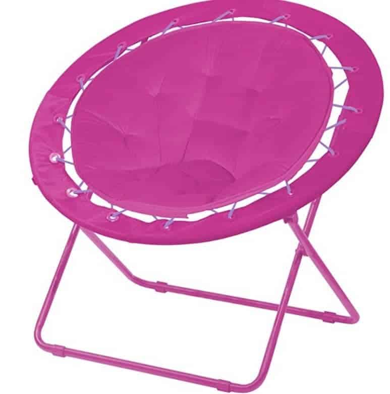 pink bungee chair