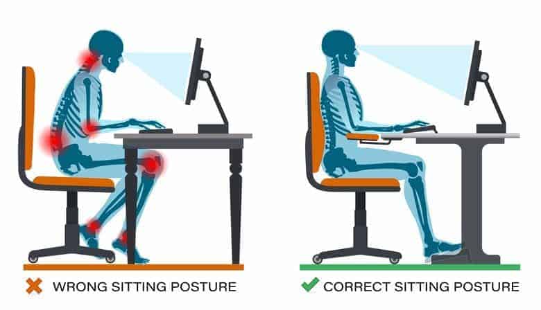 Basic Ergonomic Sitting Posture