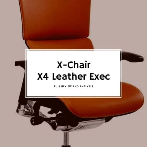 X-Chair X4 Leather Executive Office Chair Poster
