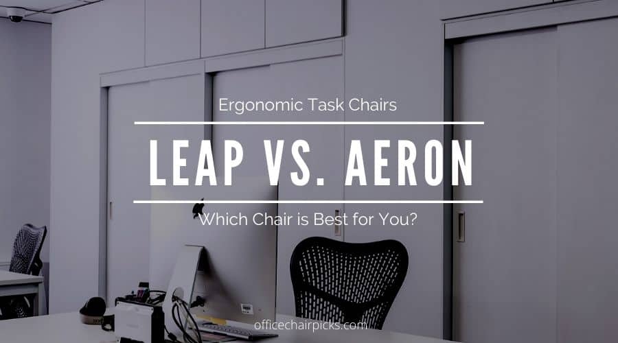 Steelcase Leap vs Herman Miller Aeron Poster