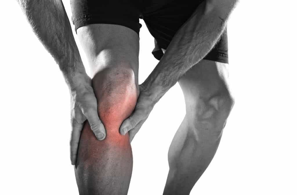 knee pain when sitting cross legged